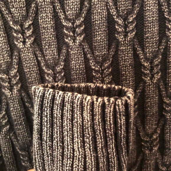 RVCA cable knit acid wash sweater - Picture 4 of 10